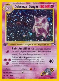 Sabrina's Gengar Gym Heroes #14