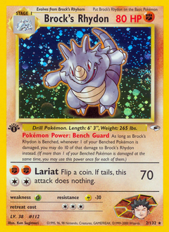 Brock's Rhydon #2 Gym Heroes