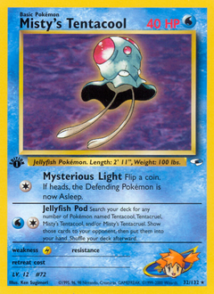 Misty's Tentacool #32 Gym Heroes
