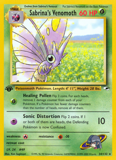 Sabrina's Venomoth #34 PSA 10