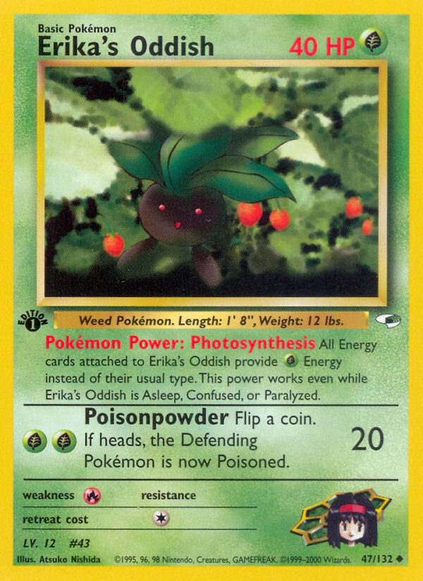 Erika's Oddish #47 Gym Heroes
