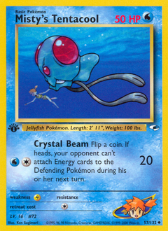Misty's Tentacool #57 PSA 10
