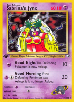 Sabrina's Jynx #59 Gym Heroes