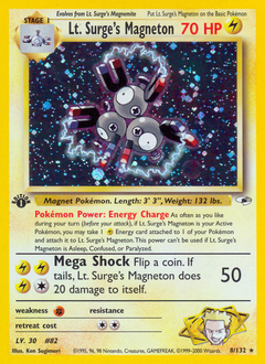 Lt. Surge's Magneton Gym Heroes #8