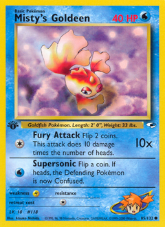 Misty's Goldeen #85 Gym Heroes