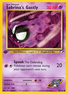 Sabrina's Gastly #93 PSA 10