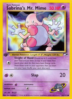 Sabrina's Mr. Mime #94 Gym Heroes