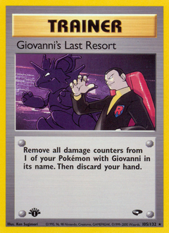 Giovanni's Last Resort #105 Gym Challenge