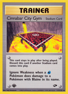 Cinnabar City Gym #113 Gym Challenge