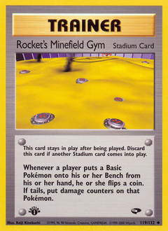 Rocket's Minefield Gym #119 Gym Challenge