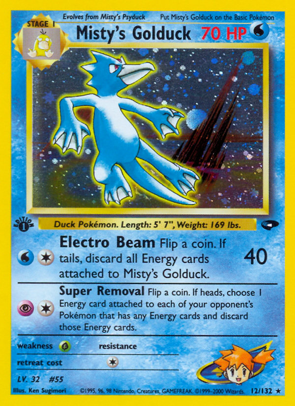 Misty's Golduck #12 Gym Challenge