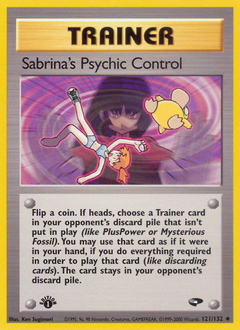 Sabrina's Psychic Control #121 Gym Challenge