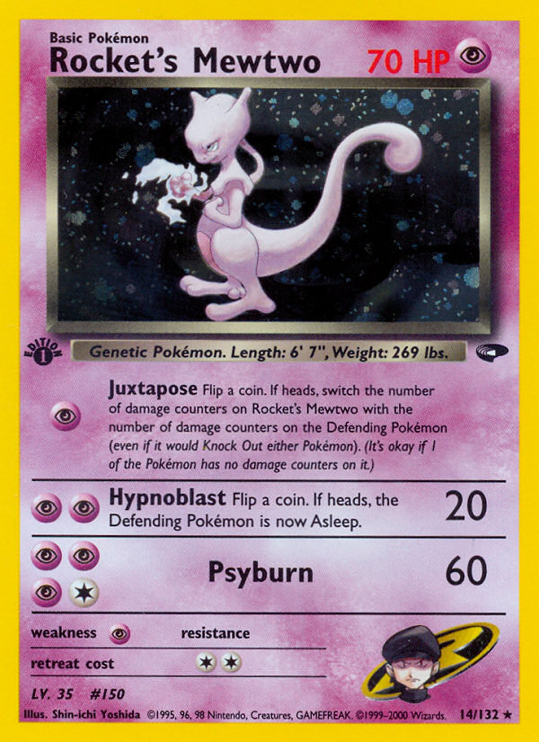 Rocket's Mewtwo #14 Gym Challenge