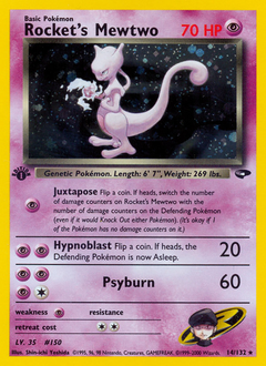 Rocket's Mewtwo #14 Gym Challenge
