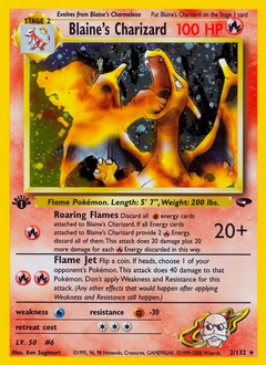 Blaine's Charizard #2 Gym Challenge