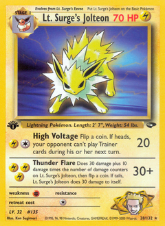 Lt. Surge's Jolteon Gym Challenge #28
