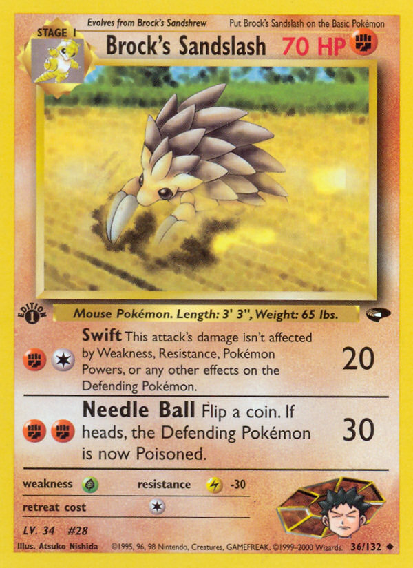 Brock's Sandslash #36 Gym Challenge