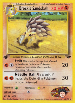Brock's Sandslash #36 Gym Challenge