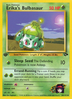Erika's Bulbasaur #39 Gym Challenge