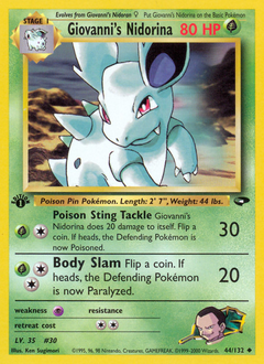 Giovanni's Nidorina Gym Challenge #44