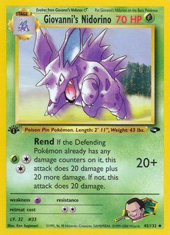 Giovanni's Nidorino Gym Challenge #45