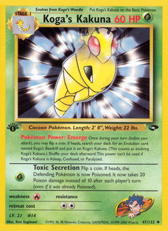 Koga's Kakuna #47 Gym Challenge