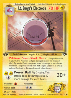 Lt. Surge's Electrode #52 PSA 10