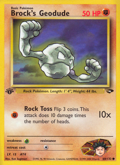 Brock's Geodude #68 Gym Challenge