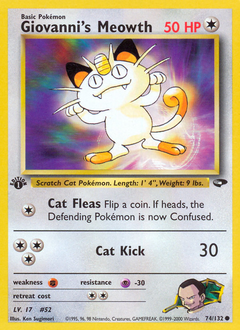 Giovanni's Meowth #74 Gym Challenge