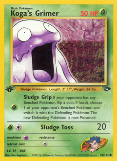Koga's Grimer #78 PSA 10