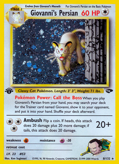 Giovanni's Persian #8 Gym Challenge