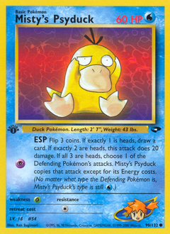 Misty's Psyduck #90 Gym Challenge