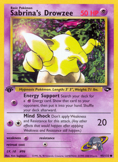 Sabrina's Drowzee #95 PSA 10