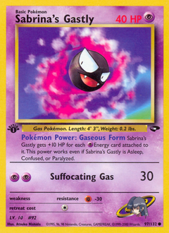 Sabrina's Gastly #97 Gym Challenge