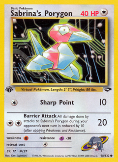 Sabrina's Porygon Gym Challenge #98