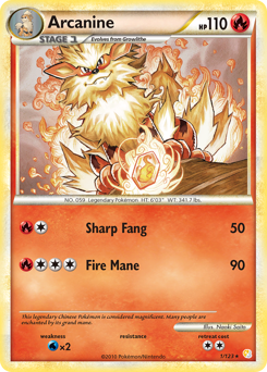Arcanine #1 HeartGold & SoulSilver