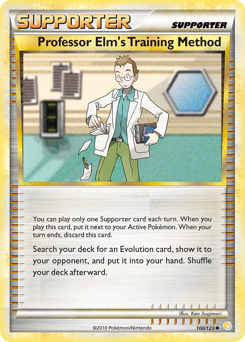 Professor Elm's Training Method #100 HeartGold & SoulSilver