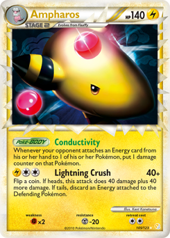 Ampharos #105 HeartGold & SoulSilver