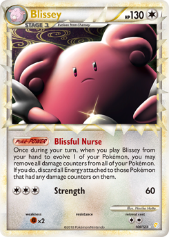 Blissey #106 HeartGold & SoulSilver