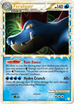 Feraligatr #108 HeartGold & SoulSilver