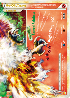 Ho-Oh LEGEND #112 HeartGold & SoulSilver
