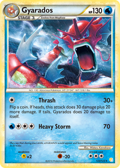 Gyarados #123 HeartGold & SoulSilver