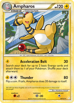 Ampharos #14 HeartGold & SoulSilver