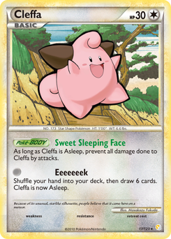 Cleffa #17 HeartGold & SoulSilver