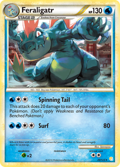 Feraligatr #20 HeartGold & SoulSilver