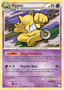 Hypno #23 HeartGold & SoulSilver