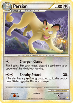 Persian #27 HeartGold & SoulSilver