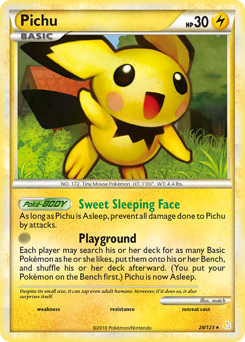 Pichu #28 HeartGold & SoulSilver