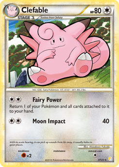 Clefable #3 PSA 10
