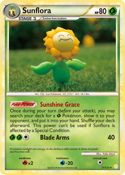 Sunflora #31 HeartGold & SoulSilver
